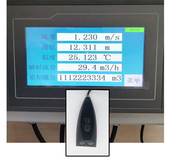 大屏固定式流速流量監測系統FOT-DF8B-PL-02